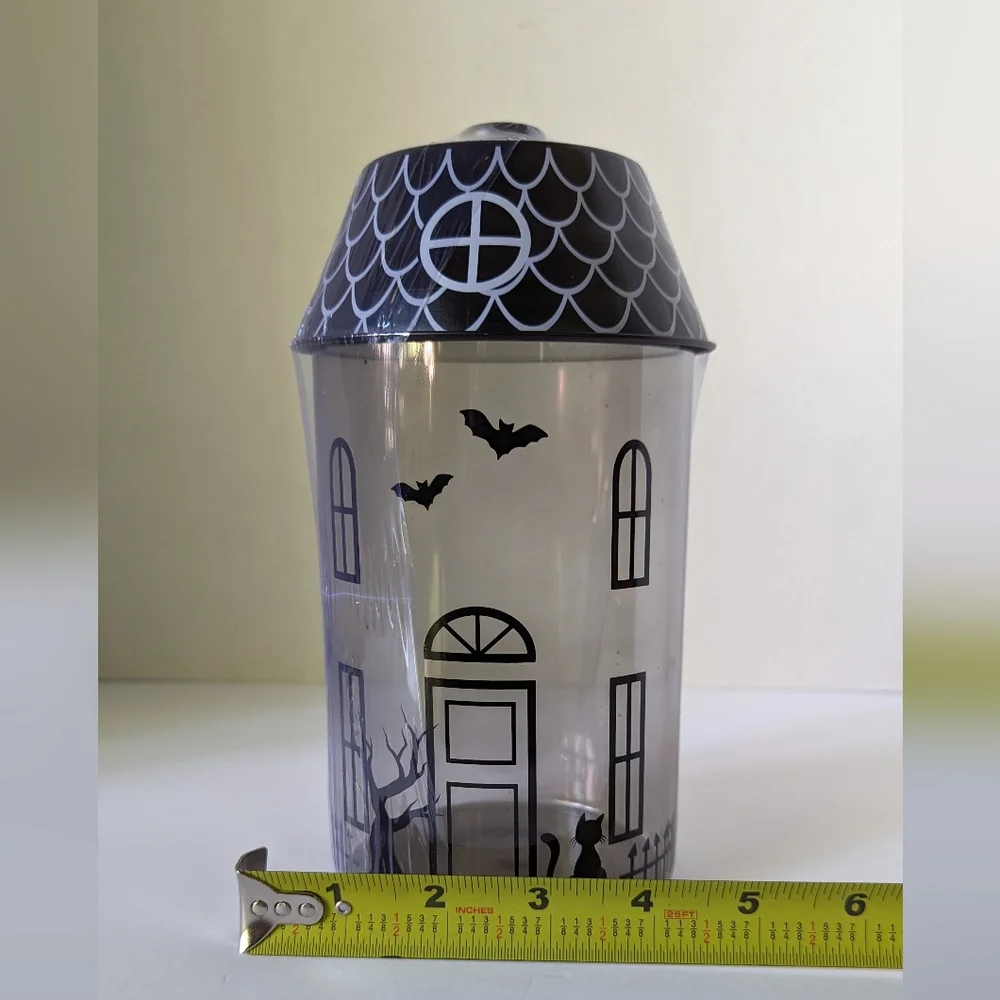Target Bullseye Playground Summerween Candy Jar Glass Haunted House W/ Lid 2023